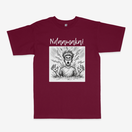 Ndaamaka Maroon Tshirt